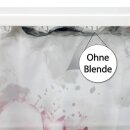 Blende für Gardinenschiene Kunststoff Grau 4 m