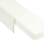 Blende (5 EUR/ 1m) für Vorhangschiene in "Weiß" - Länge: 2 m