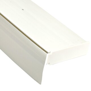 Gardinenschiene inkl. Zubehör und Blende Grau 90cm 1-läufig