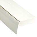 Gardinenschiene inkl. Zubehör und Blende Grau 90cm 1-läufig