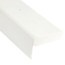 Gardinenschiene inkl. Zubehör und Blende Weiß 270cm 1-läufig