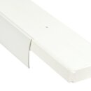 Gardinenschiene inkl. Zubehör und Blende Weiß 270cm 2-läufig