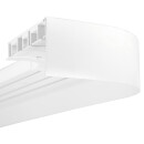 Gardinenschiene inkl. Zubehör und Blende Weiß 330cm 2-läufig