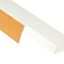Gardinenschiene inkl. Zubehör und Blende Eiche 390cm 3-läufig