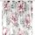 Gardine 140x245cm Voile mit Druck Flower Universalband / Kräuselband