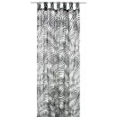Gardine 140x245cm Voile mit Druck Black&White...