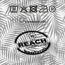 Gardine 140x245cm Voile mit Druck Black&White Universalband / Kräuselband