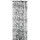 Gardine 140x245cm Voile mit Druck Black&White Universalband / Kräuselband