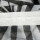 Gardine 140x245cm Voile mit Druck Black&White Universalband / Kräuselband
