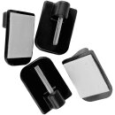 Selbstklebehaken für Vitragestangen Anthrazit 8 Stück