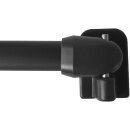 Selbstklebehaken für Vitragestangen Anthrazit 8 Stück