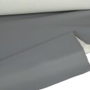 Stoff Meterware "Lederoptik" 145cm breiter Dekostoff in "Grau"