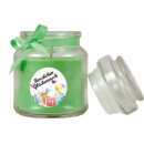 Duftkerze im Glas - Happy Birthday Bonbon klein - Duft: Coconut-Limes - Design: Geschenke
