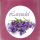 Duftkerze im Glas - Duft-Bild Bonbon klein - 10cm x Ø7 cm - Lavendel