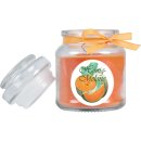 Duftkerze im Glas - Duft-Bild Bonbon klein - 10cm x Ø7cm - Honigmelone