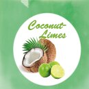 Duftkerze im Glas - Duft-Bild Bonbon klein - 10cm x Ø7cm - Coconut - Limes