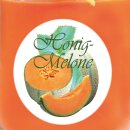 Duftkerze im Glas - Duft-Bild Bonbon mittel - 13cm x Ø9cm - Honigmelone