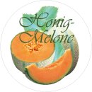 Duftkerze im Glas - Duft-Bild Bonbon mittel - 13cm x Ø9cm - Honigmelone