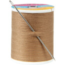 Syngarn (0,0075 EUR/ 1m) - Spule mit 200m (Beige) Stärke Nm 100/3