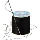 Syngarn (0,015 EUR/ 1m) - 2 Spulen mit je 100m (Schwarz) Stärke Nm 40/2