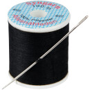 Syngarn (0,015 EUR/ 1m) - 2 Spulen mit je 100m (Schwarz) Stärke Nm 40/2