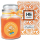 Duftkerze Bonbon-Glas im Design: Comic, Honigmelone ( Orange ) - 500g