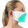 Alltagsmaske "Mint" ( 1 Stück ), Mund-Nasen-Maske waschbar, Gesichtsmaske