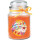 Duftkerze Bonbon-Glas im Design: Geburtstag, Honigmelone (Orange) - 500g