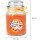 Duftkerze Bonbon-Glas im Design: Geburtstag, Honigmelone (Orange) - 500g