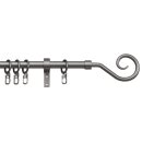 Gardinenstange Set - Roma silber 70-130cm