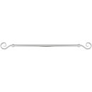 Gardinenstange Set - Roma silber 70-130cm