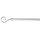 Gardinenstange Set - Roma silber 70-130cm