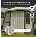 Flauschvorhang 80x185cm Unistreifen beige