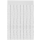 Flauschvorhang 80x185 cm Unistreifen weiß