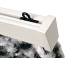 Flauschvorhang 80x200cm Unistreifen braun