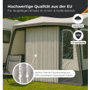 Flauschvorhang 80x200cm Unistreifen braun