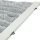 Flauschvorhang 80x200cm Unistreifen braun