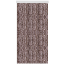 Flauschvorhang 160x200 cm Meliert beige - braun