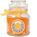 Duftkerze im Glas - Sternzeichen (Honigmelone) 120gr - 30...
