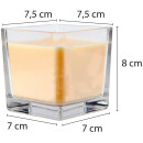Duftkerze im Glas - Sternzeichen (Vanille) 190gr - 50 Stunden - Zwillinge