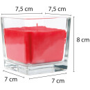 Duftkerze im Glas - Sternzeichen (Rose) 190gr - 50 Stunden - Fische
