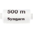 Nähgarn, Allesnäher, 10 Stk. Rollen à 500m Garn (0,018€ / 100m) - Weiß