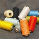Nähgarn, Allesnäher, 10 Stk. Rollen à 500m Garn (0,018€ / 100m) - gemischt