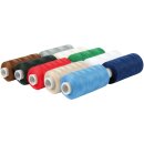 Nähgarn, Allesnäher, 10 Stk. Rollen à 500m Garn (0,018€ / 100m) - gemischt