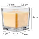 Duftkerze im Glas - Halloween Creme - Bonbon 190gr (50h)