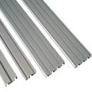 Vorhangschiene Aluminium - Silber