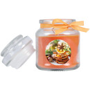 Duftkerze im Glas - Weihnachten Orange - Bonbon 120gr (30h)