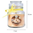 Duftkerze im Glas - Weihnachten Creme - Bonbon 120gr (30h)