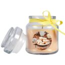 Duftkerze im Glas - Weihnachten Creme - Bonbon 120gr (30h)