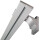 Vorhangschiene Aluminium (inkl. Wandträger) Silber